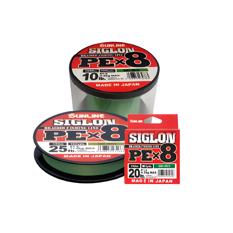 Trecciato Sunline Siglon PE 8X 150 mt Dark Green