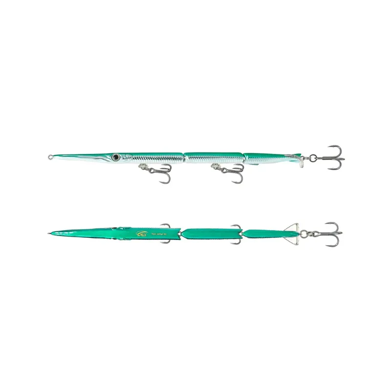 Artificiale Pencil Bait Jack Fin Stylo 150 Jointed Green