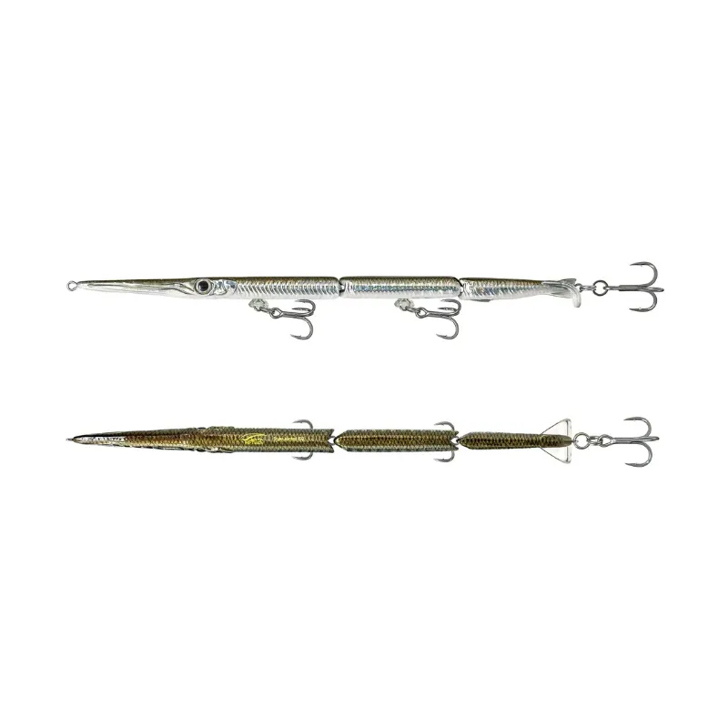 Artificiale Pencil Bait Jack Fin Stylo 150 Jointed Silver Bait