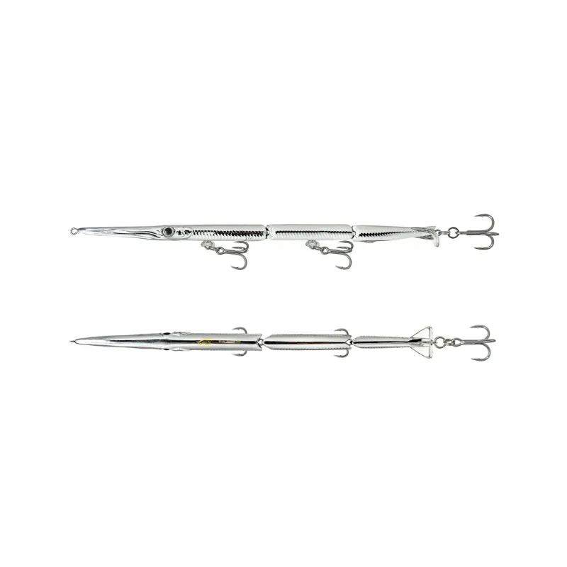 Artificiale Pencil Bait Jack Fin Stylo 150 Jointed Uv-Chrome