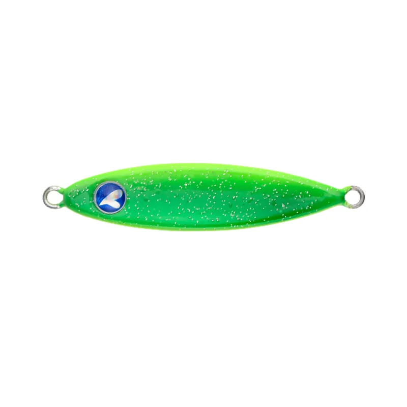 Artificiale Metal Jig BlueBlue Searide Mini 4 cm 9 gr Shine Green