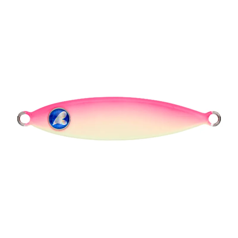 Artificiale Metal Jig BlueBlue Searide Mini 4.5 cm 12 gr Pink Glow