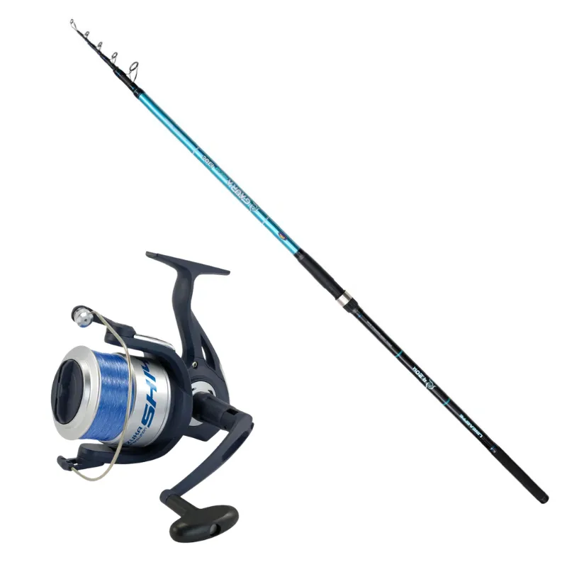 Combo Surfcasting Lineaeffe Gaura Pro Cast 4.20 mt 150 gr + Shizuka SK14 70 cfilo