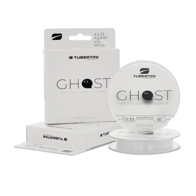 Fluorocarbon Tubertini Ghost Clear 50 mt