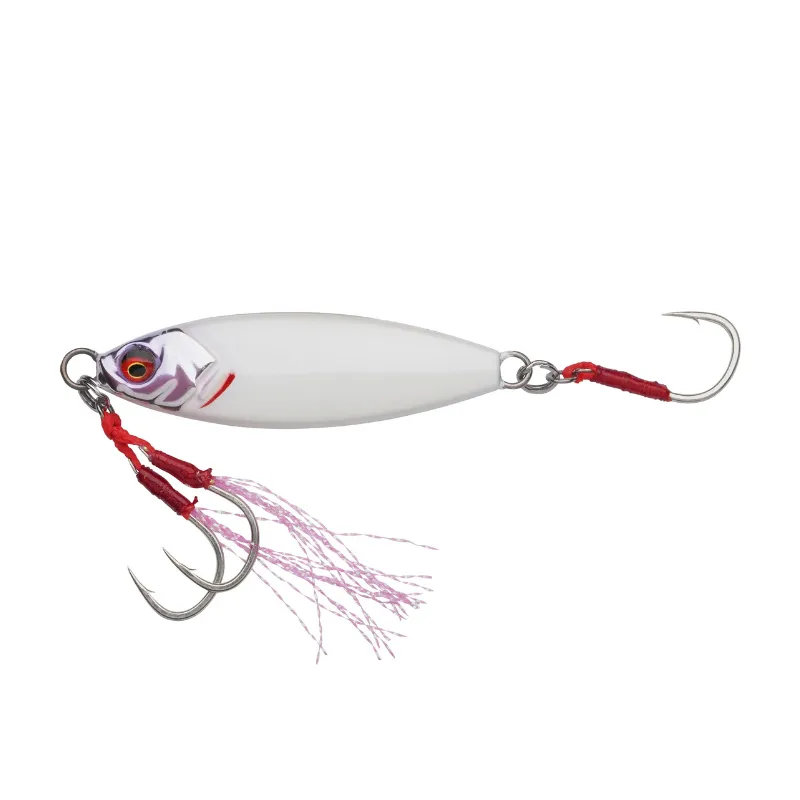 Artificiale Metal Jig Savage Gear Slow Seeker 4.5 cm 20 gr White Flash