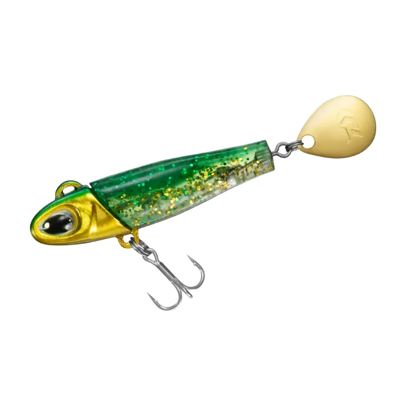 Artificiale Metal Lure Daiwa MG Little Spin 4.5 cm 7 gr Green Gold