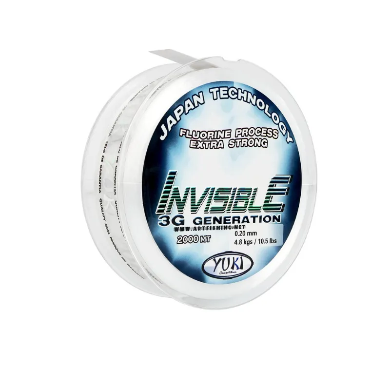 Monofilo Yuki Invisible Monofilament 2000 mt