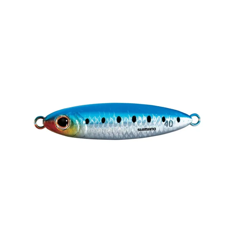 Artificiale Metal Jig Shimano Lure Stinger Butterfly Flat Light 5.8 cm 30 gr Iwashi