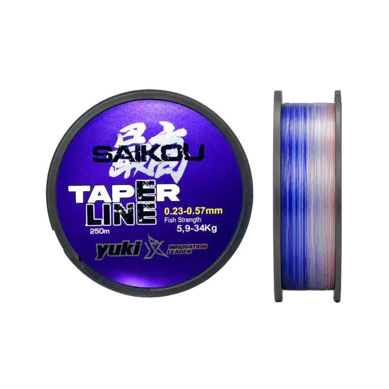 Monofilo Conico Yuki Saikou Taper Line 250 mt